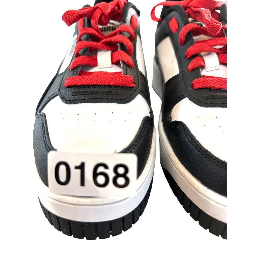 Puma Womens Sneakers 389390-16 Black/White/Red Size 5.5 - Picture 8 of 8